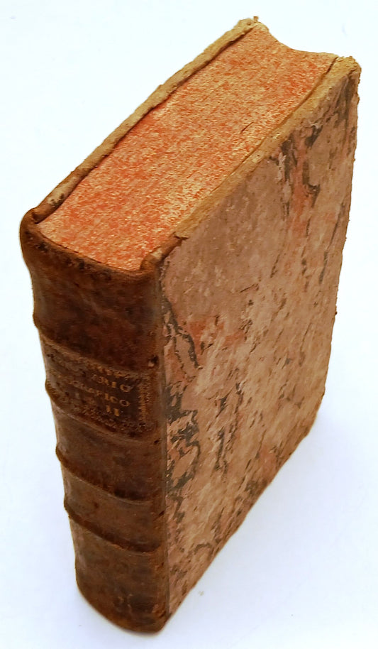 LH- DIZIONARIO GEOGRAFICO PORTATILE 1/2 - BROUCKNER- REMONDINI--- 1787- C- ZFS73