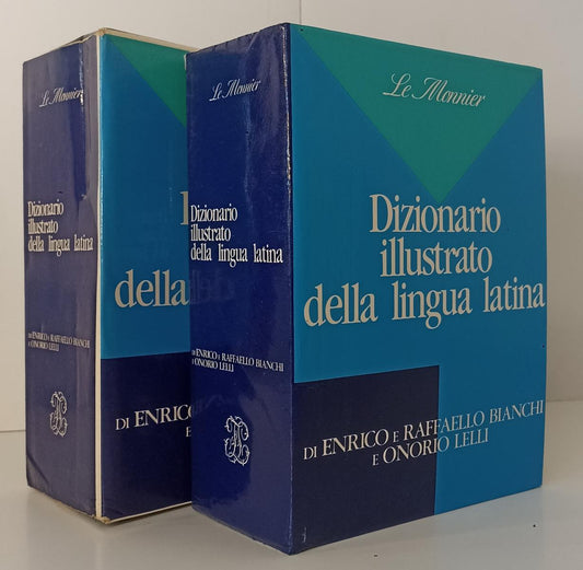 LZ- DIZIONARIO ILLUSTRATO DELLA LINGUA LATINA- BIANCHI LELLI- LE MONNIER- YFS111
