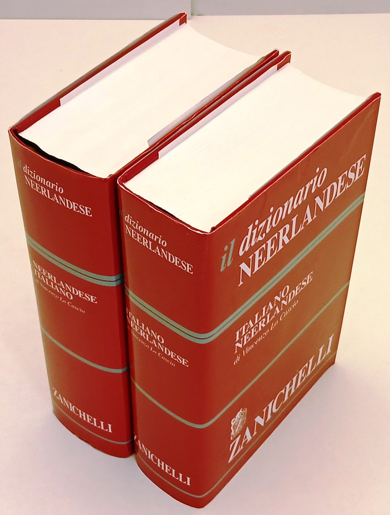 LZ- IL DIZIONARIO NEERLANDESE 2 VOLUMI - LO CASCIO- ZANICHELLI- 2001- CS- ZFS74