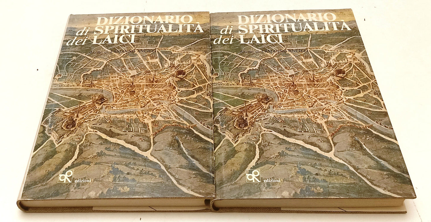 LZ- DIZIONARIO DI SPIRITUALITA' DEI LAICI 2 VOLUMI- ANCILLI- OR- 1981- CS-ZFS156
