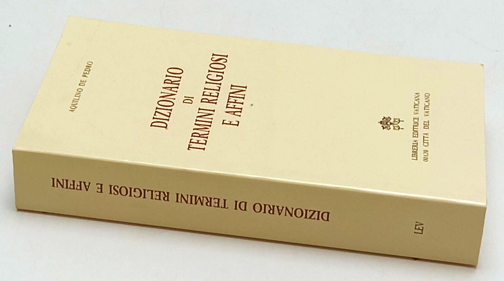 LZ- DIZIONARIO DI TERMINI RELIGIOSI E AFFINI- AQUILINO DE PEDRO- 1999- B- ZFS161