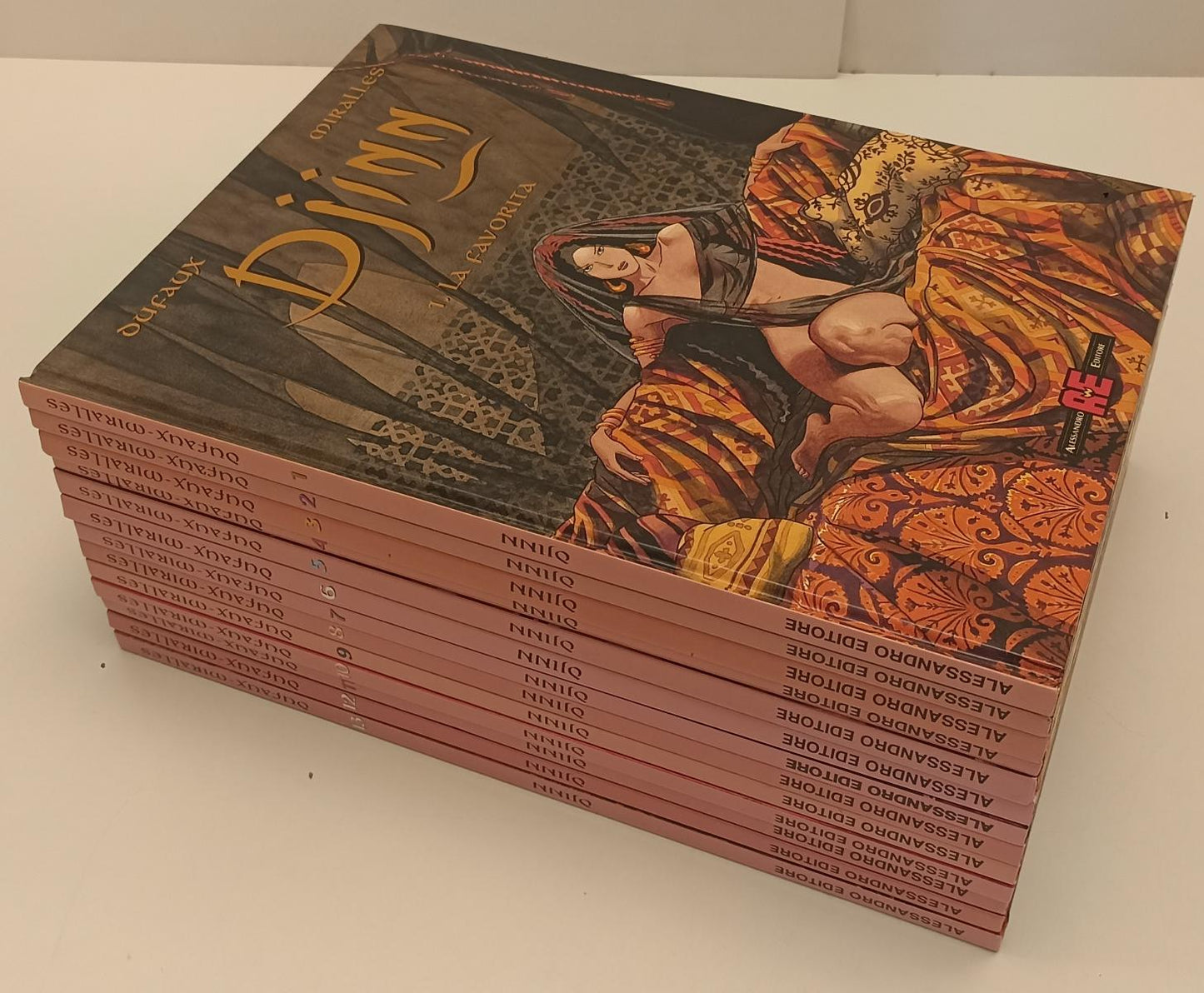 FV- DJINN VOLUMI 1/13 - DUFAUX MIRALLES - ALESSANDRO EDITORE -- C - C24