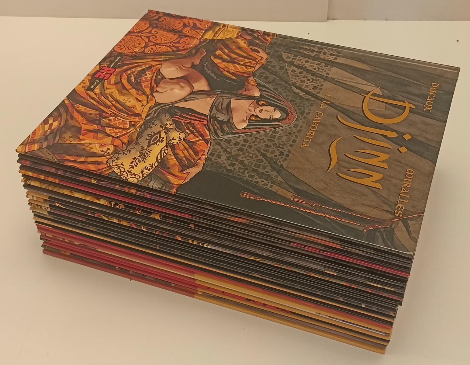 FV- DJINN VOLUMI 1/13 - DUFAUX MIRALLES - ALESSANDRO EDITORE -- C - C24