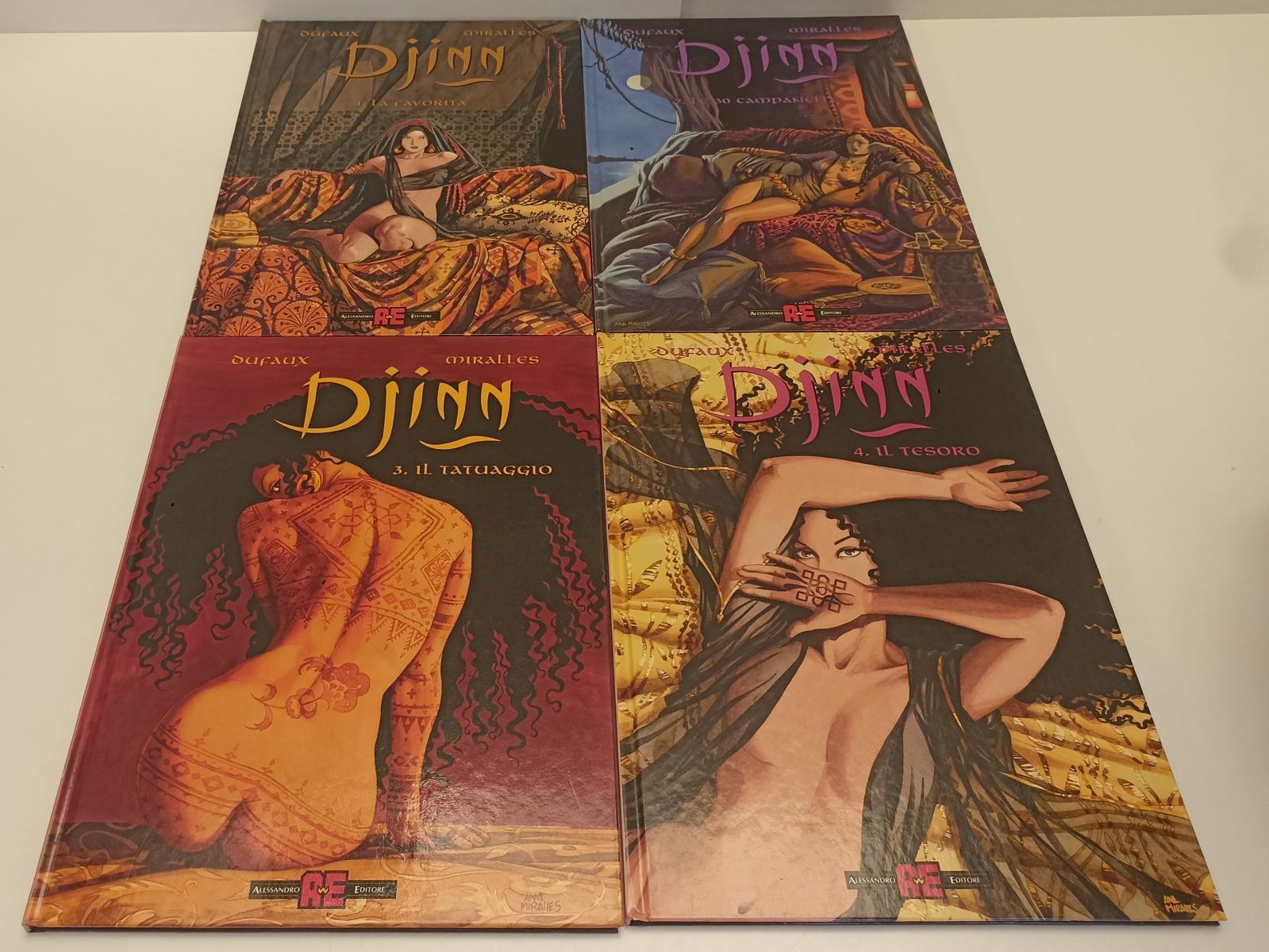 FV- DJINN VOLUMI 1/13 - DUFAUX MIRALLES - ALESSANDRO EDITORE -- C - C24