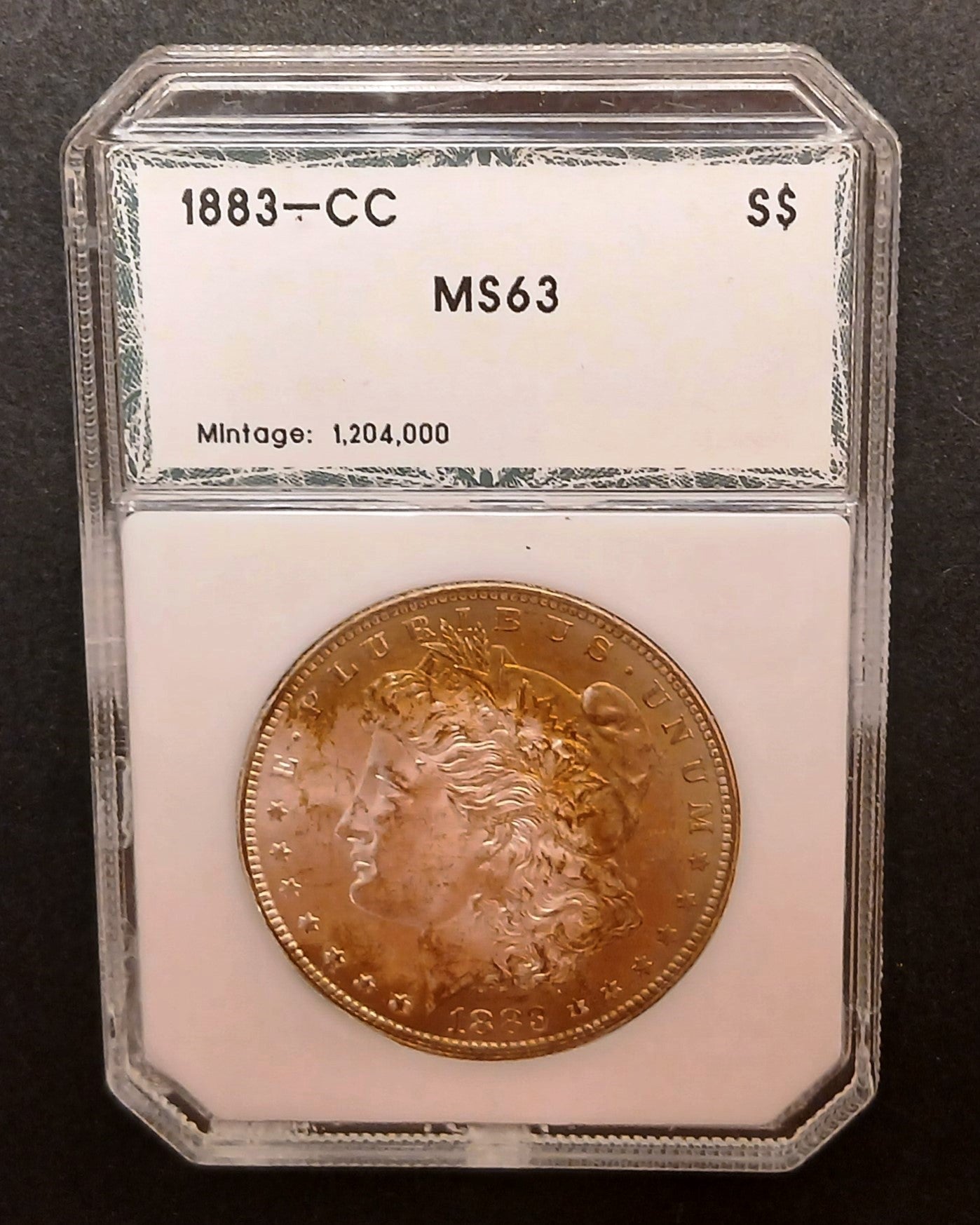 CB- MONETA 1 DOLLARO 1883  CARSON CITY 1883-CC MS63 - GTTS130