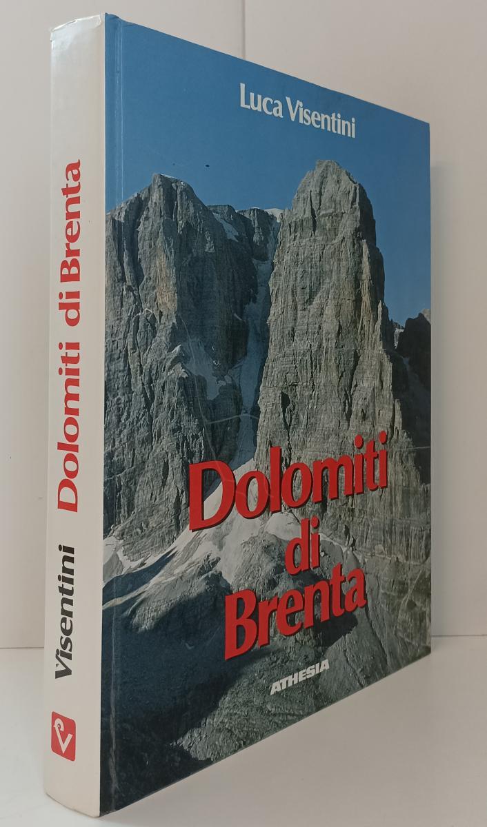 LV- DOLOMITI DEL BRENTA + CARTINA - LUCA VISENTINI - ATHESIA --- 1988- C- YFS488