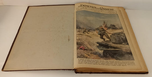 La Domenica del Corriere 1/52 1942 annata completa - volume rilegato - YFS