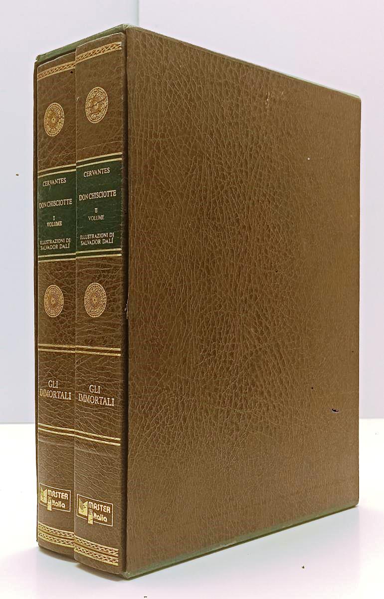 LN- DON CHISCIOTTE 1/2- CERVANTES SALVADOR DALI'- GLI IMMORTALI- 1992- C- YFS521