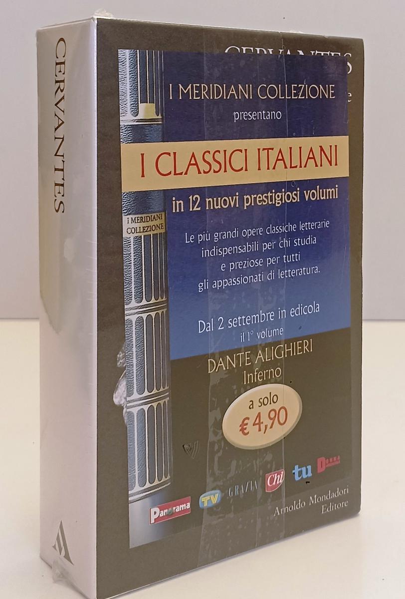LN- DON CHISCIOTTE COFANETTO- CERVANTES- MONDADORI- I MERIDIANI TV SEC--- C- XFS