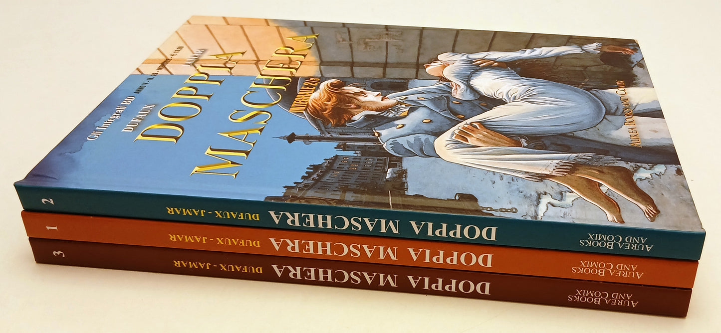 FV- DOPPIA MASCHERA INTEGRALE 1/3 COMPLETA - DUFAUX - AUREA BOOKS - 2020- C- Z25