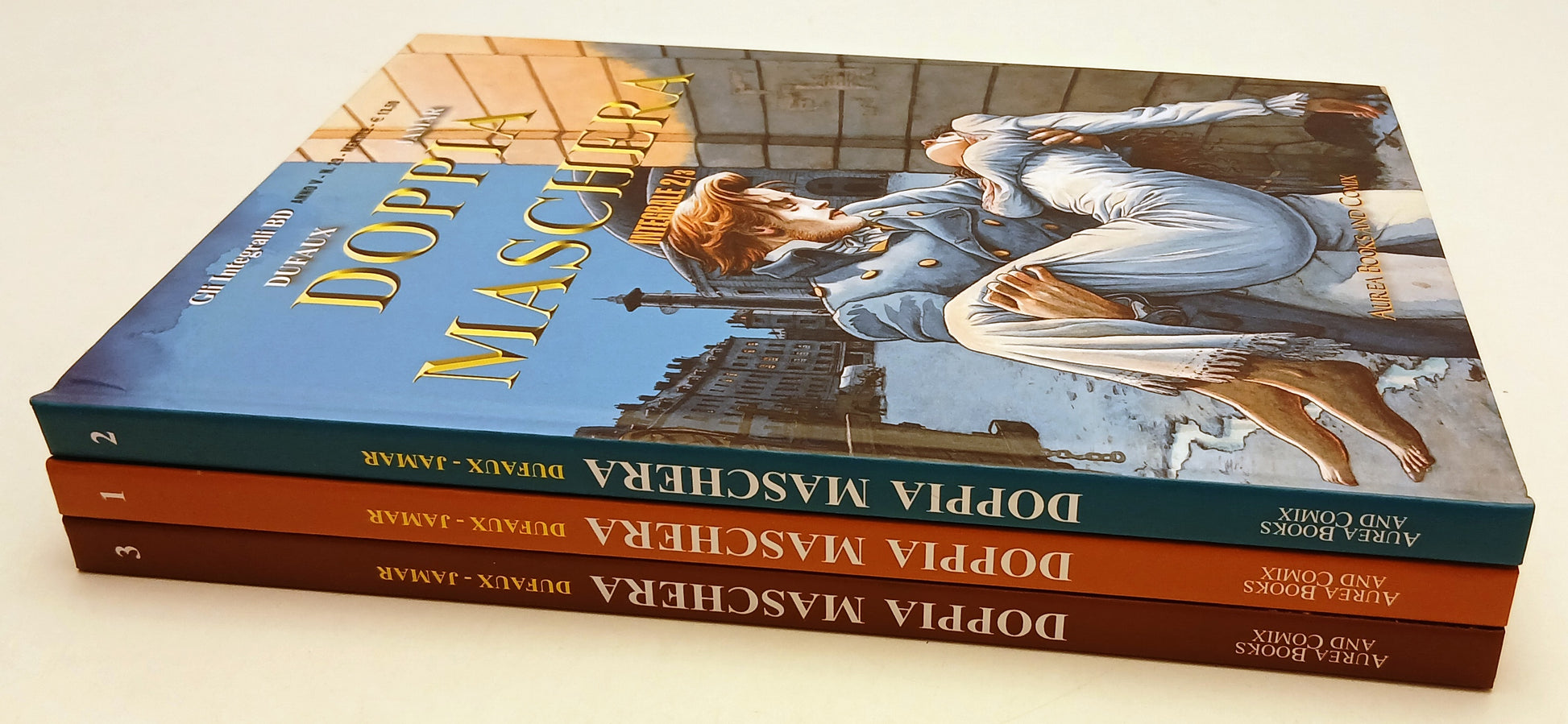 FV- DOPPIA MASCHERA INTEGRALE 1/3 COMPLETA - DUFAUX - AUREA BOOKS - 2020- C- Z25