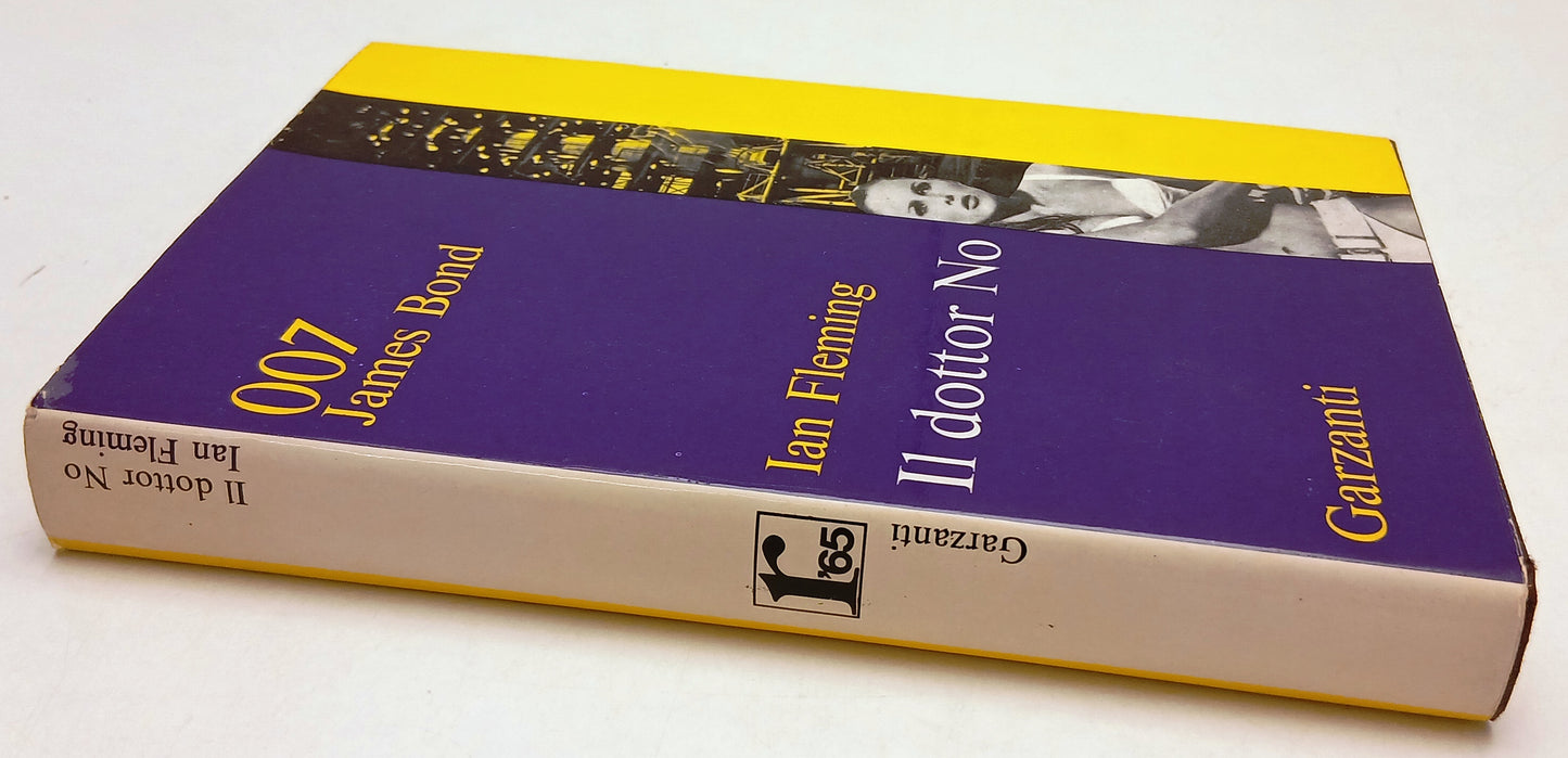 LG- AGENTE 007 IL DOTTOR NO JAMES BOND - IAN FLEMING - GARZANTI- 1965- CS- ZFS53