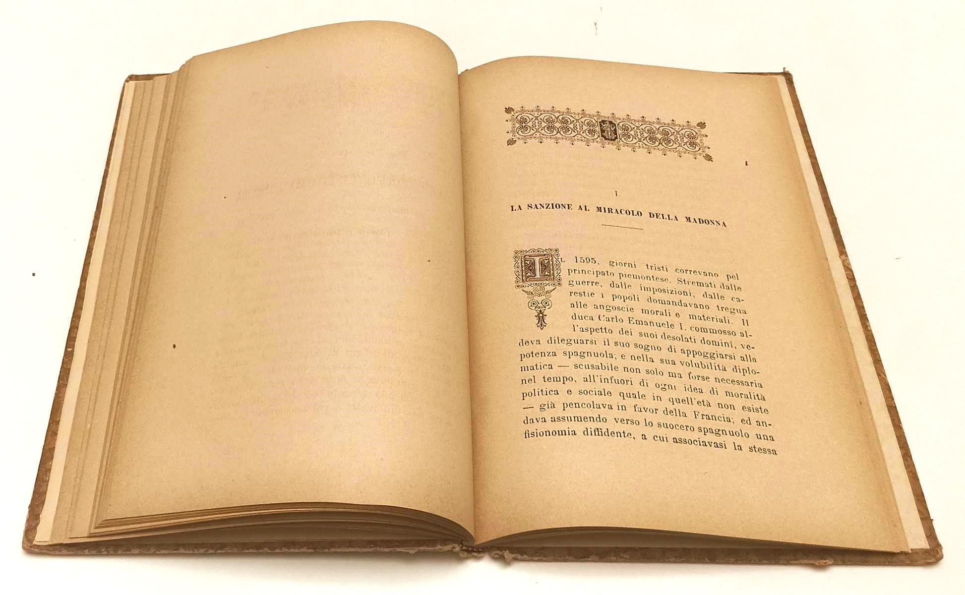 LH- I DUCHI DI SAVOIA A MONDOVI' - DELFINO ORSI ---- 1891 - C- XFS152