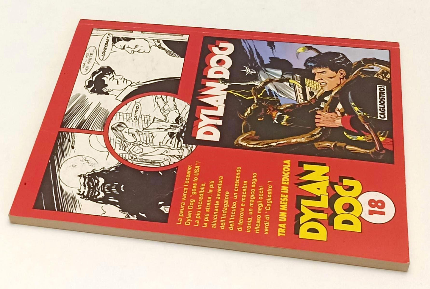 FB- DYLAN DOG N.17 ORIGINALE LA DAMA IN NERO -- BONELLI - 1986 - B - G24