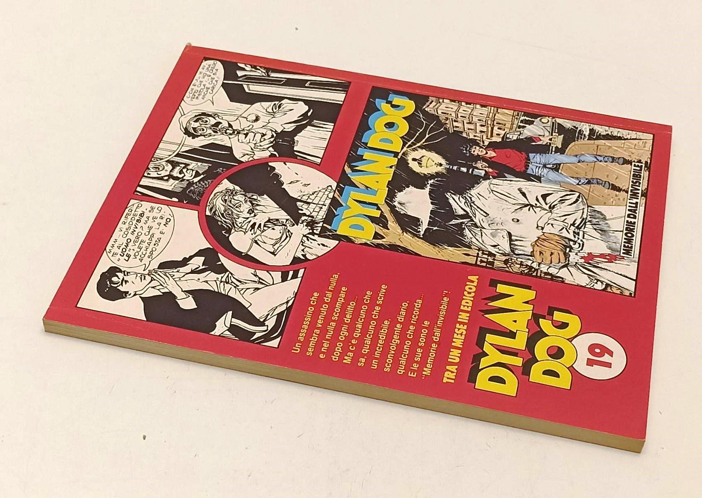 FB- DYLAN DOG N.18 ORIGINALE CAGLIOSTRO ECCELLENTE -- BONELLI - 1988 - B - D24