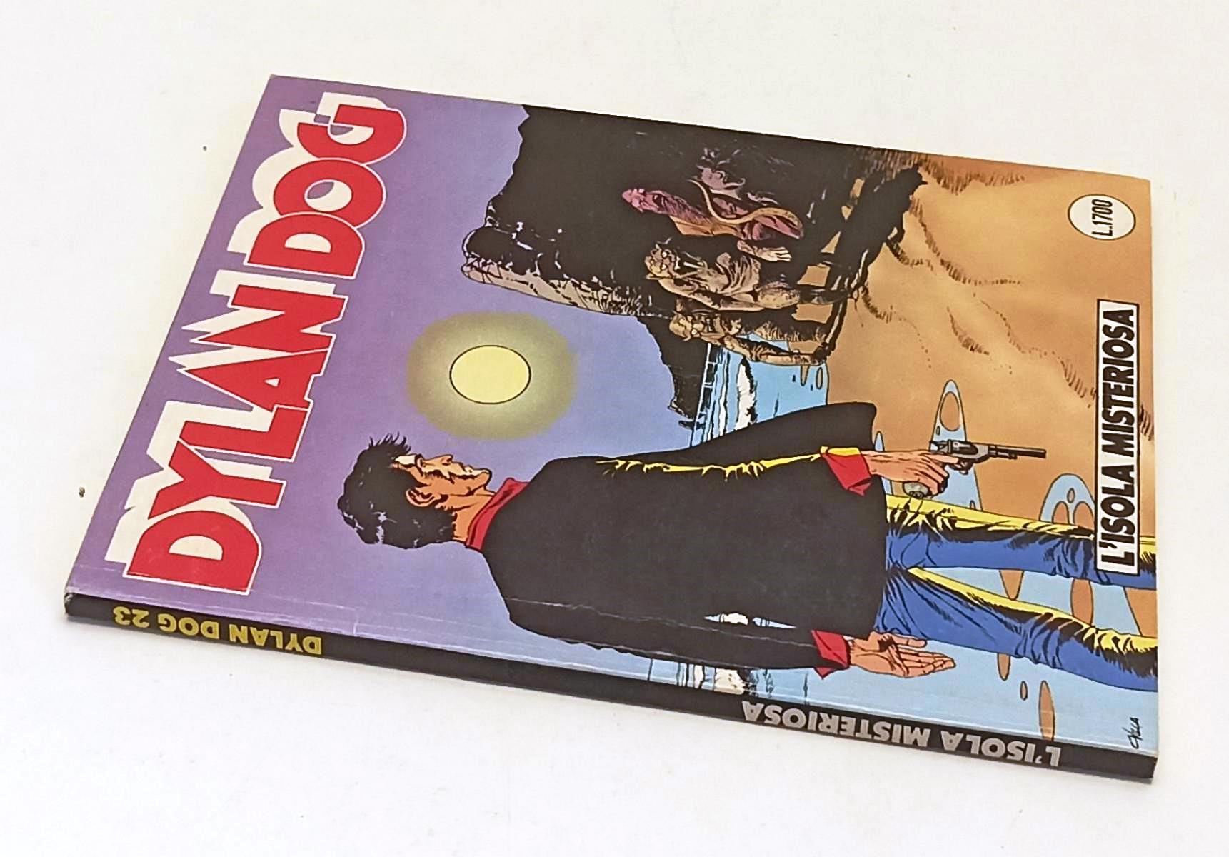 FB- DYLAN DOG N.23 ORIGINALE L'ISOLA MISTERIOSA -- BONELLI - 1986 - B - G24-A