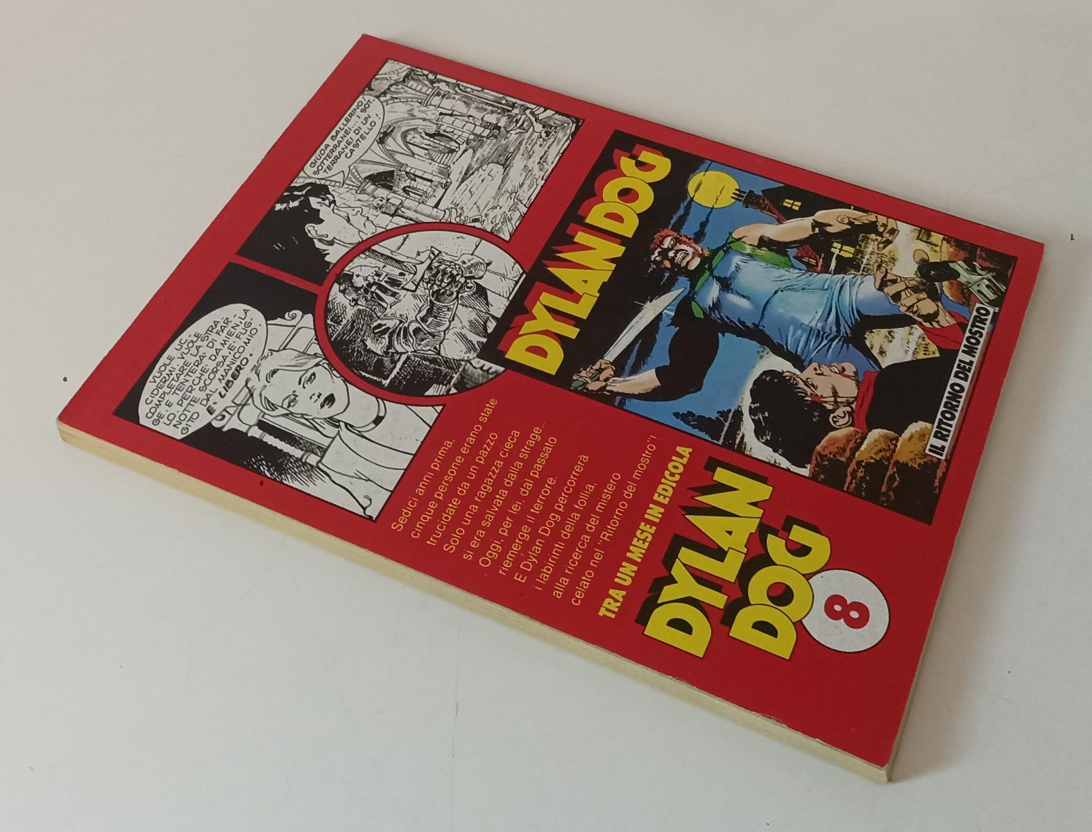 FB- DYLAN DOG N.7 ORIGINALE LA ZONA DEL CREPUSCOLO -- BONELLI - 1987 - B - TBX