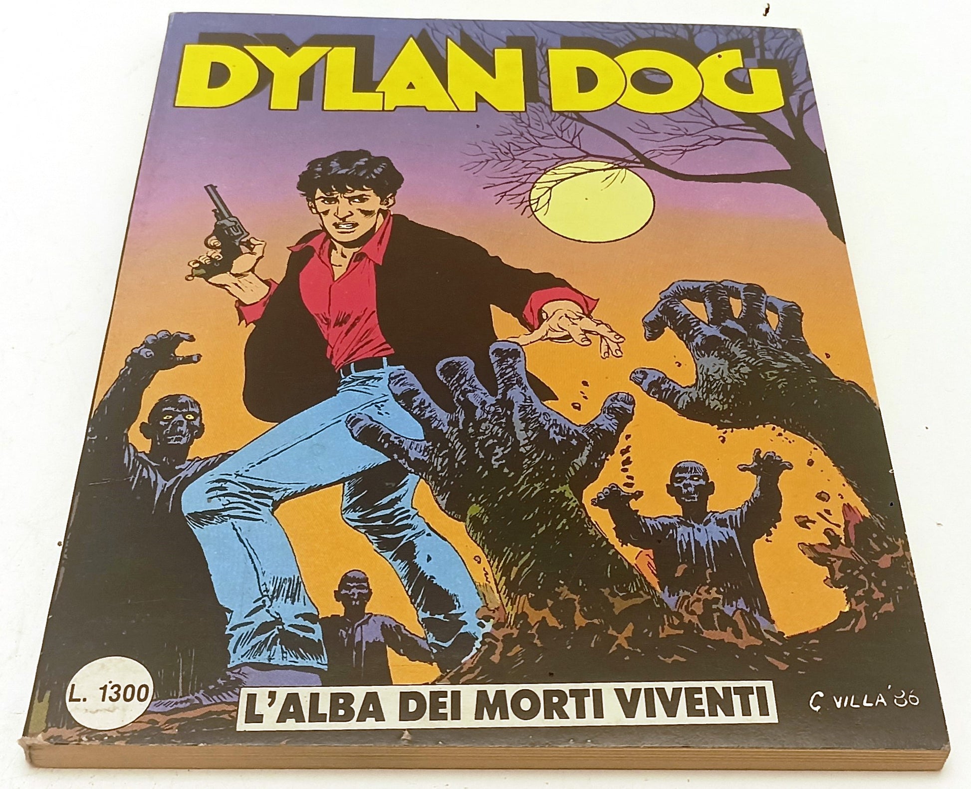 FB- DYLAN DOG N.1 ORIGINALE ALBA DEI MORTI VIVENTI -- BONELLI - 1986 - B - E25