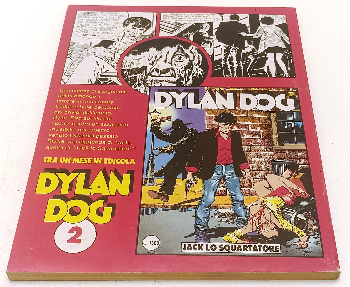 FB- DYLAN DOG N.1 ORIGINALE ALBA DEI MORTI VIVENTI -- BONELLI - 1986 - B - E25