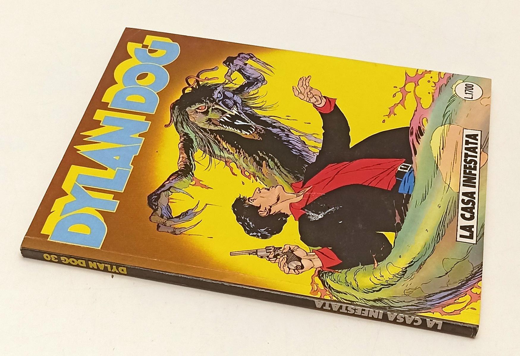 FB- DYLAN DOG N.30 ORIGINALE CASA INFESTATA ECCELLENTE -- BONELLI - 1989- B- D24
