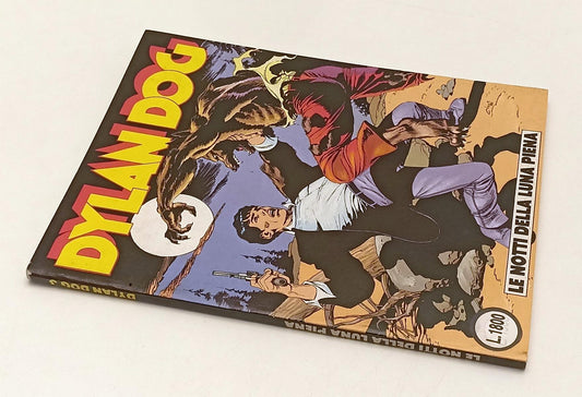 FB- DYLAN DOG N.3 ORIGINALE NOTTI LUNA PIENA ECCELLENTE -- BONELLI- 1986- B- D24