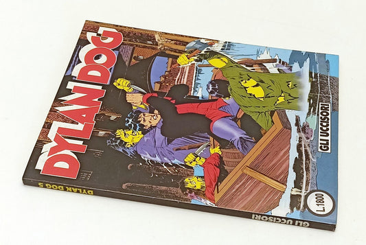 FB- DYLAN DOG N.5 ORIGINALE GLI UCCISORI ECCELLENTE -- BONELLI - 1987 - B - D24