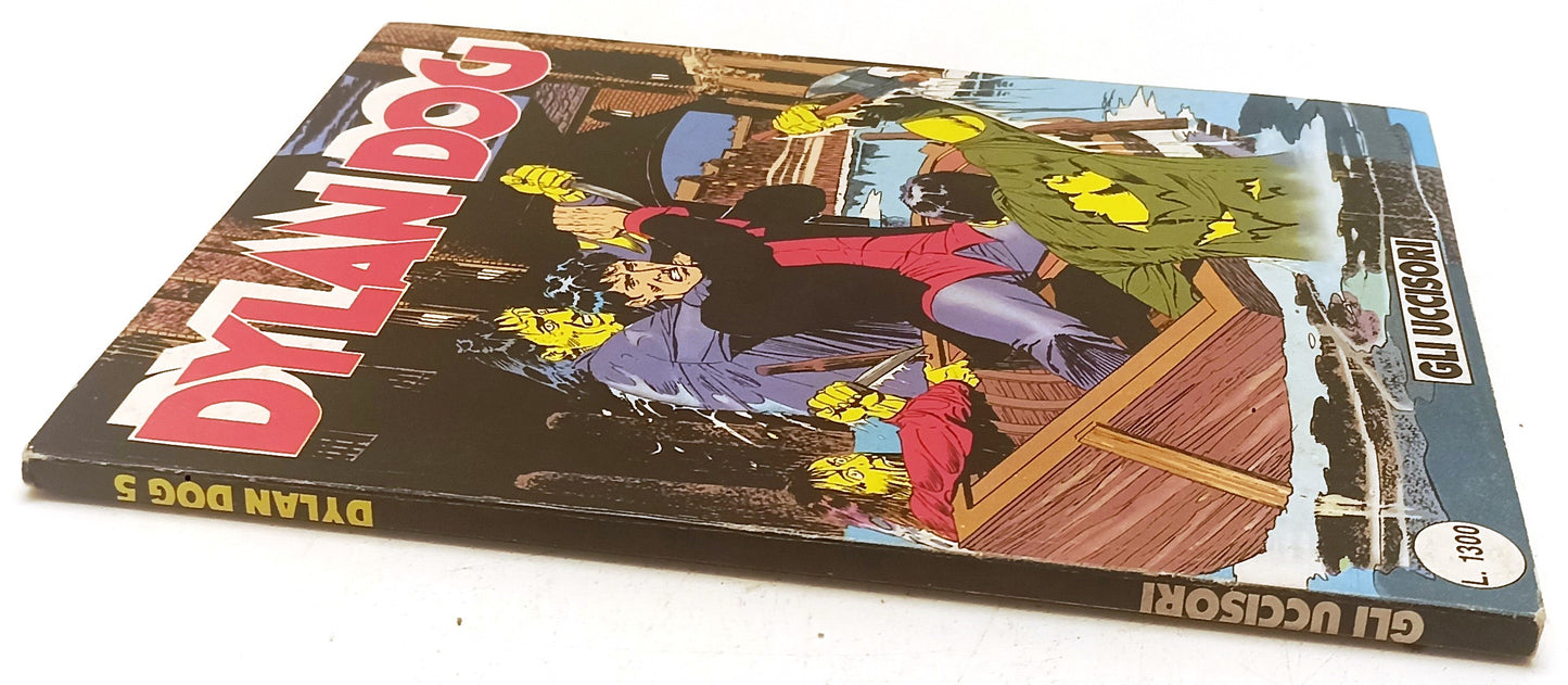 FB- DYLAN DOG N.5 ORIGINALE GLI UCCISORI ECCELLENTE -- BONELLI - 1987 - B - E25