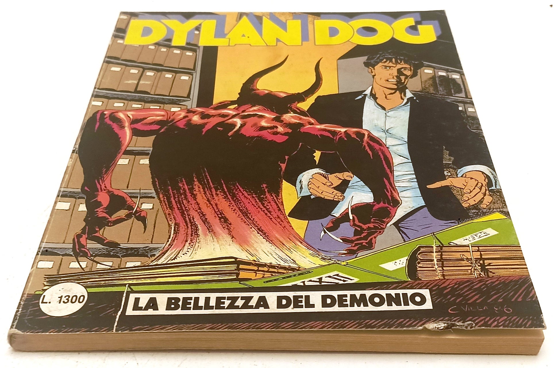 FB- DYLAN DOG N.6 ORIGINALE LA BELLEZZA DEL DEMONIO -- BONELLI - 1987 - B - E25