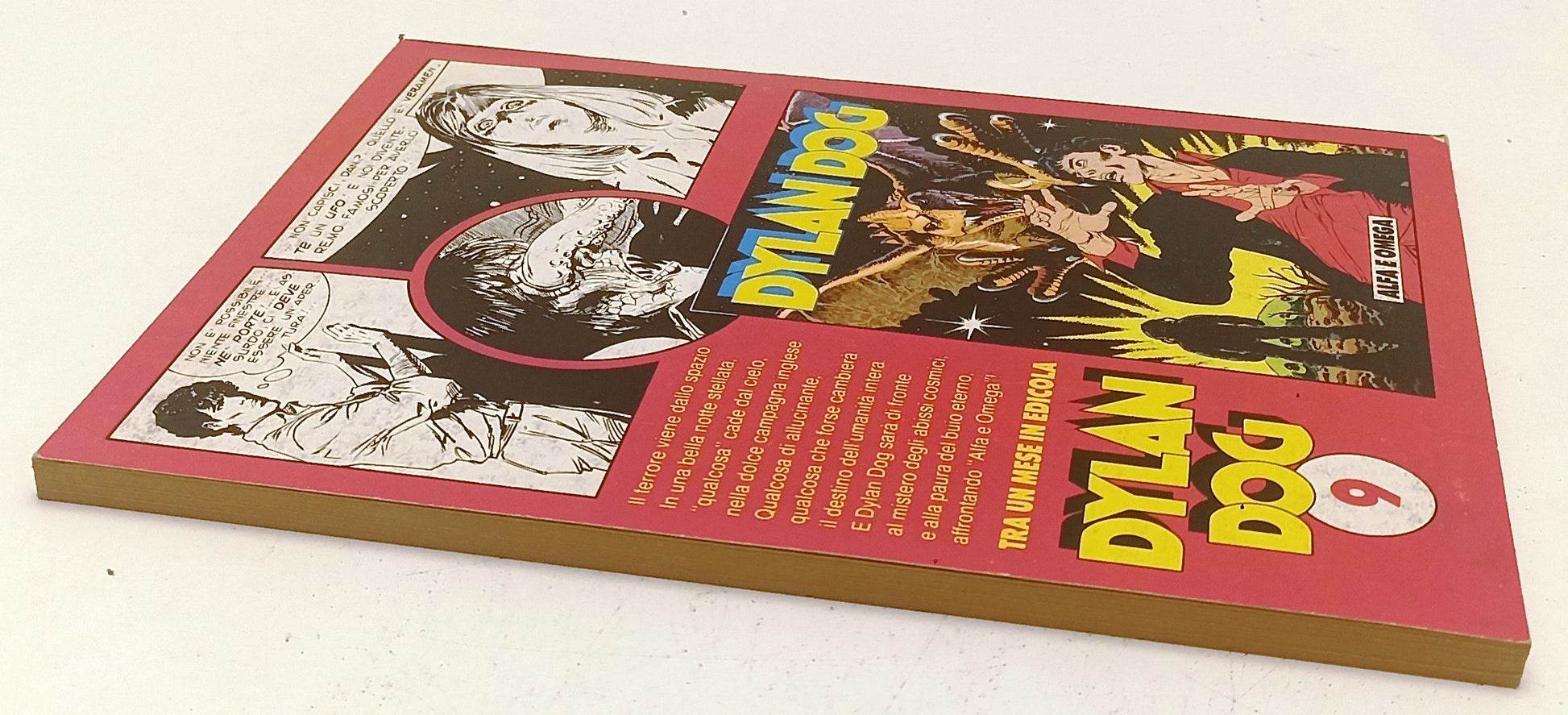 FB- DYLAN DOG N.8 IL RITORNO DEL MOSTRO ORIGINALE -- BONELLI -- B - F25
