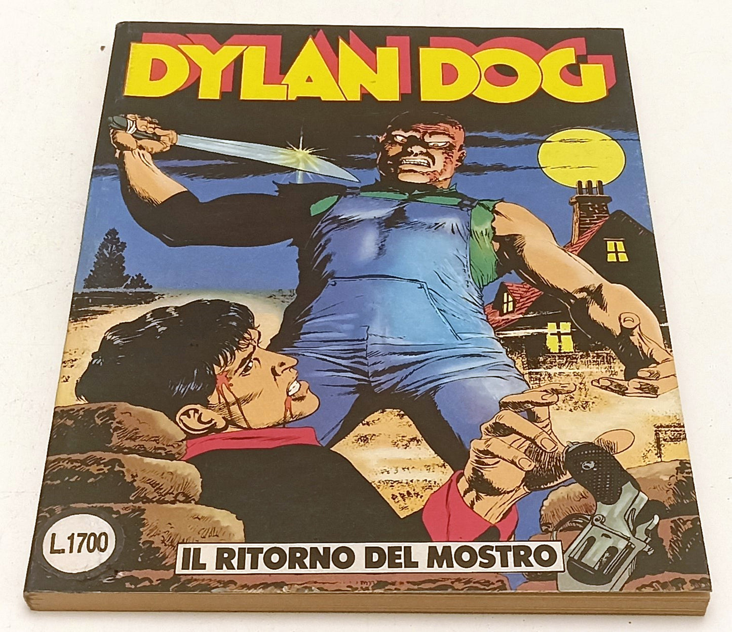 FB- DYLAN DOG N.8 IL RITORNO DEL MOSTRO ORIGINALE -- BONELLI -- B - F25