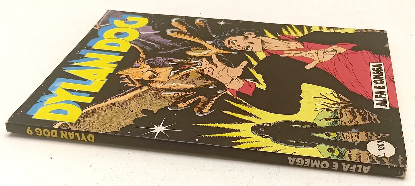 FB- DYLAN DOG N.9 ALFA E OMEGA ORIGINALE -- BONELLI -- B - F25