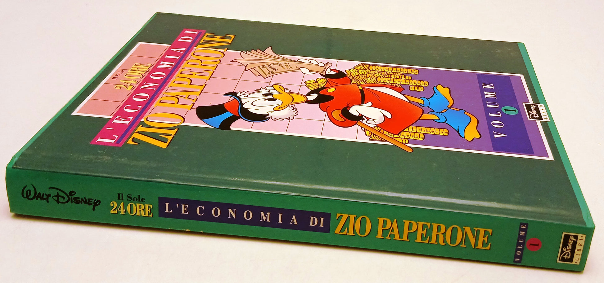 FD- L'ECONOMIA DI ZIO PAPERONE VOLUME 1-- DISNEY LIBRI SOLE 24 ORE- 1992- C- Z25