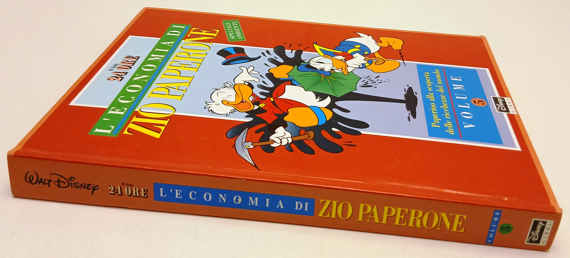 FD- L'ECONOMIA DI ZIO PAPERONE VOLUME 5 -- DISNEY LIBRI SOLE 24 ORE -- C- Z25