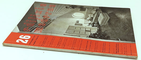 LR- RIVISTA EDILIZIA MODERNA N.26 MARZO 1938-XVI CON INSERTO STACCABILE- RVSa588