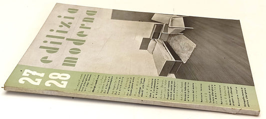 LR- RIVISTA EDILIZIA MODERNA 27/28 LUGLIO 1938-XVI INSERTO STACCABILE - RVSa589