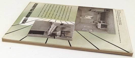 LR- RIVISTA EDILIZIA MODERNA 27/28 LUGLIO 1938-XVI INSERTO STACCABILE - RVSa589