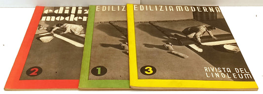 LR- RIVISTA EDILIZIA MODERNA 1/9 - 1931/1933 - ARCHITETTURA INGEGNERIA - YFS743