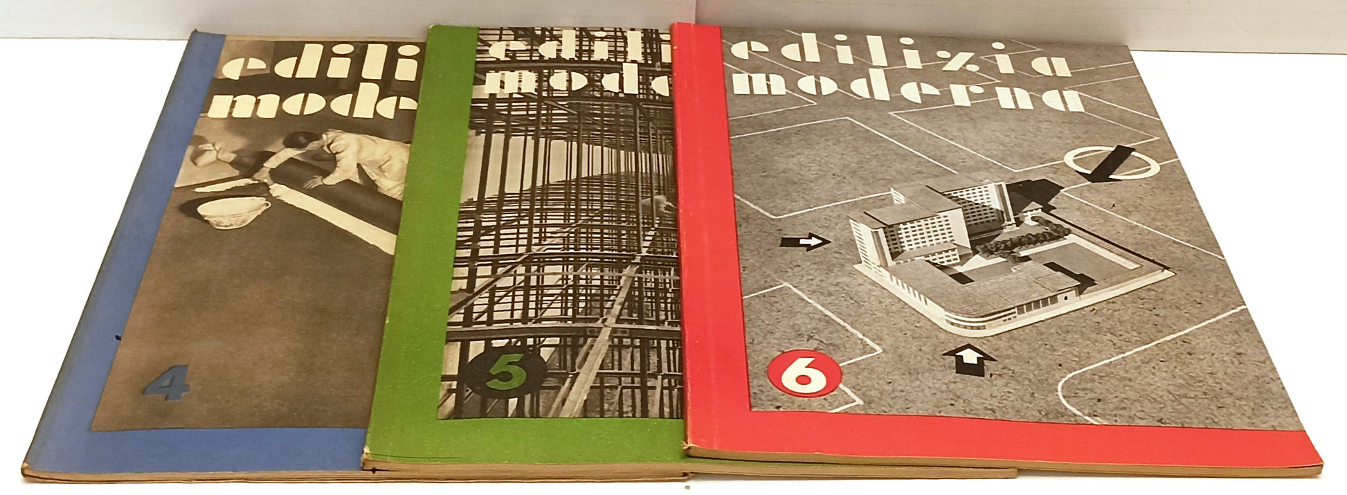 LR- RIVISTA EDILIZIA MODERNA 1/9 - 1931/1933 - ARCHITETTURA INGEGNERIA - YFS743