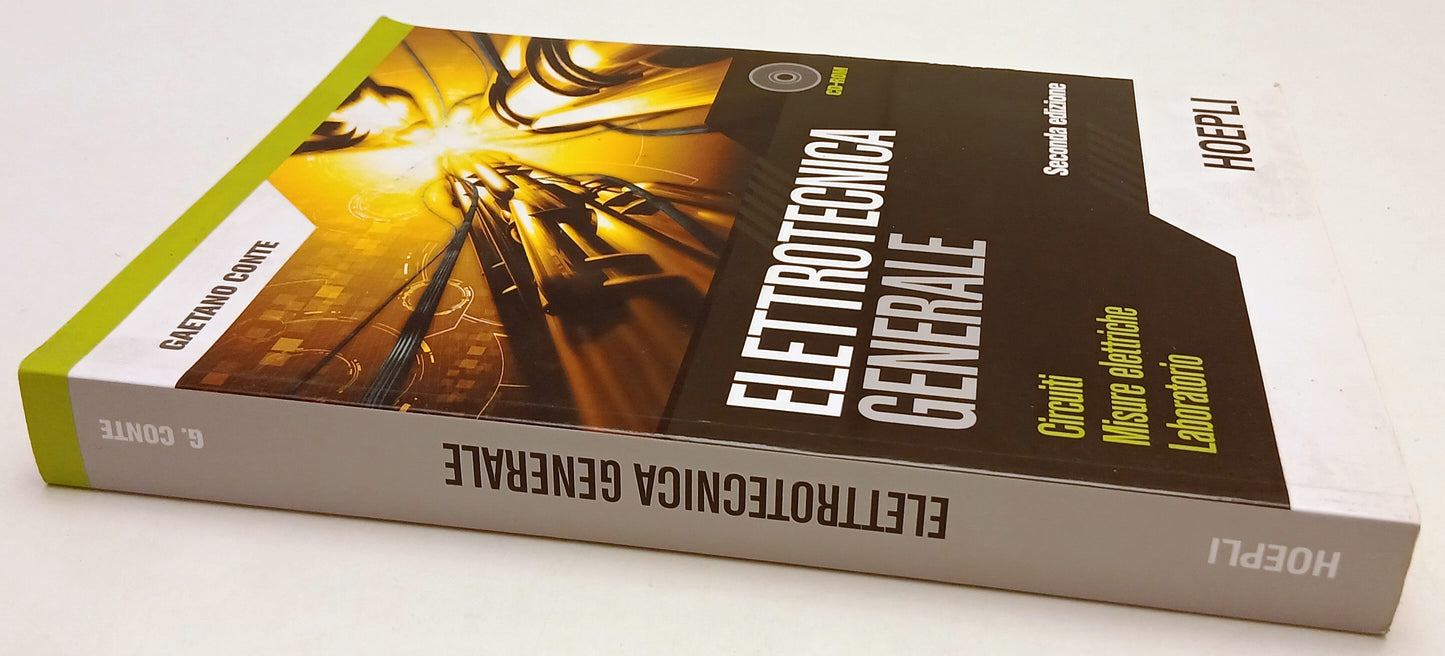 LZ- ELETTROTECNICA GENERALE con CD-ROM - GAETANO CONTE- HOEPLI- 2005- B - YFS931