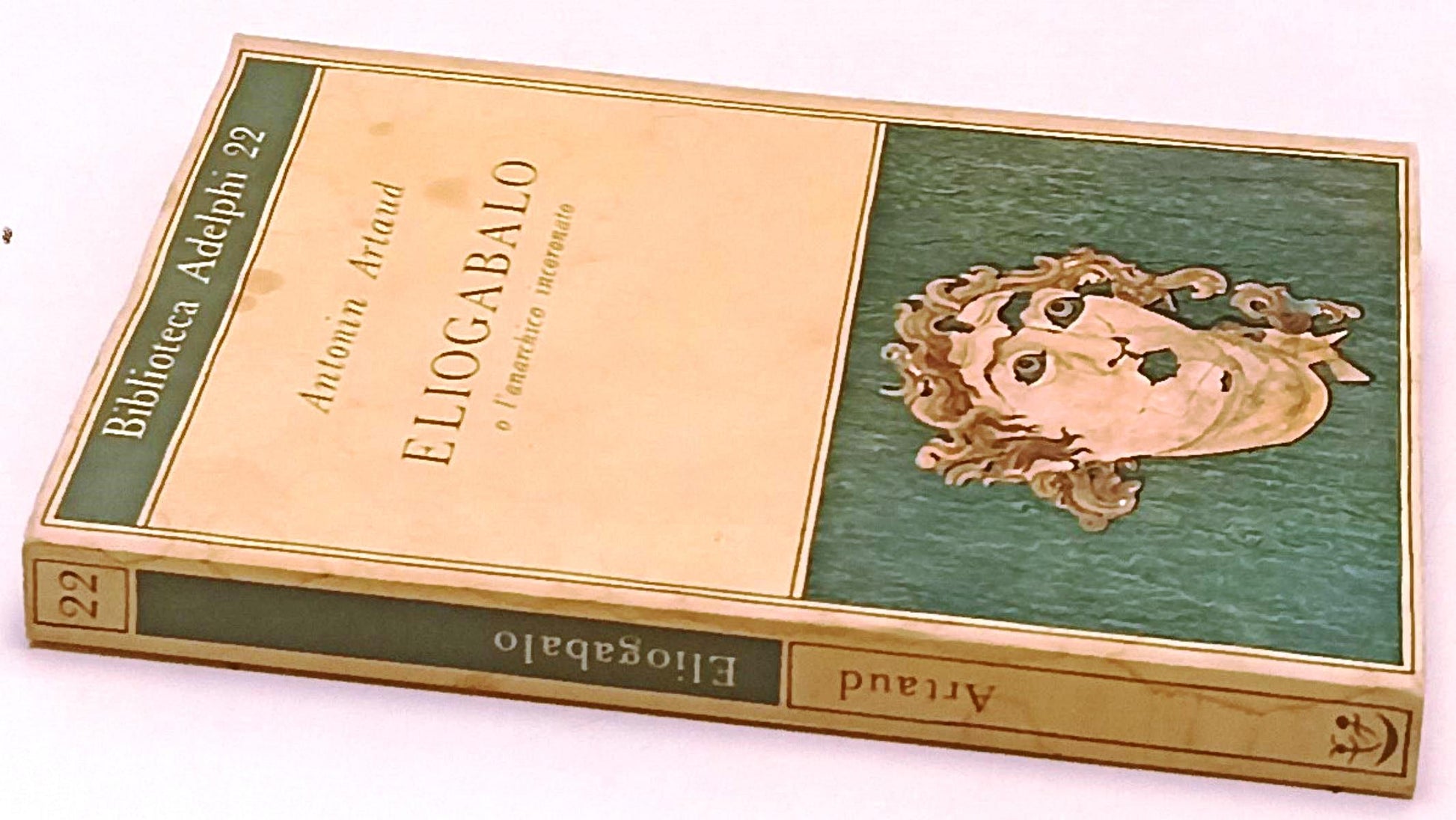 LN- ELIOGABALO O L'ANARCHICO INCORONATO - ARTAUD - ADELPHI- BIBLIOTECA--- B- XFS