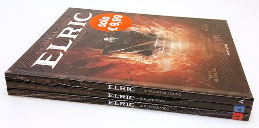 FV- ELRIC VOLUMI 1/3 - BLONDEL POLI - MONDADORI -- C - Z25