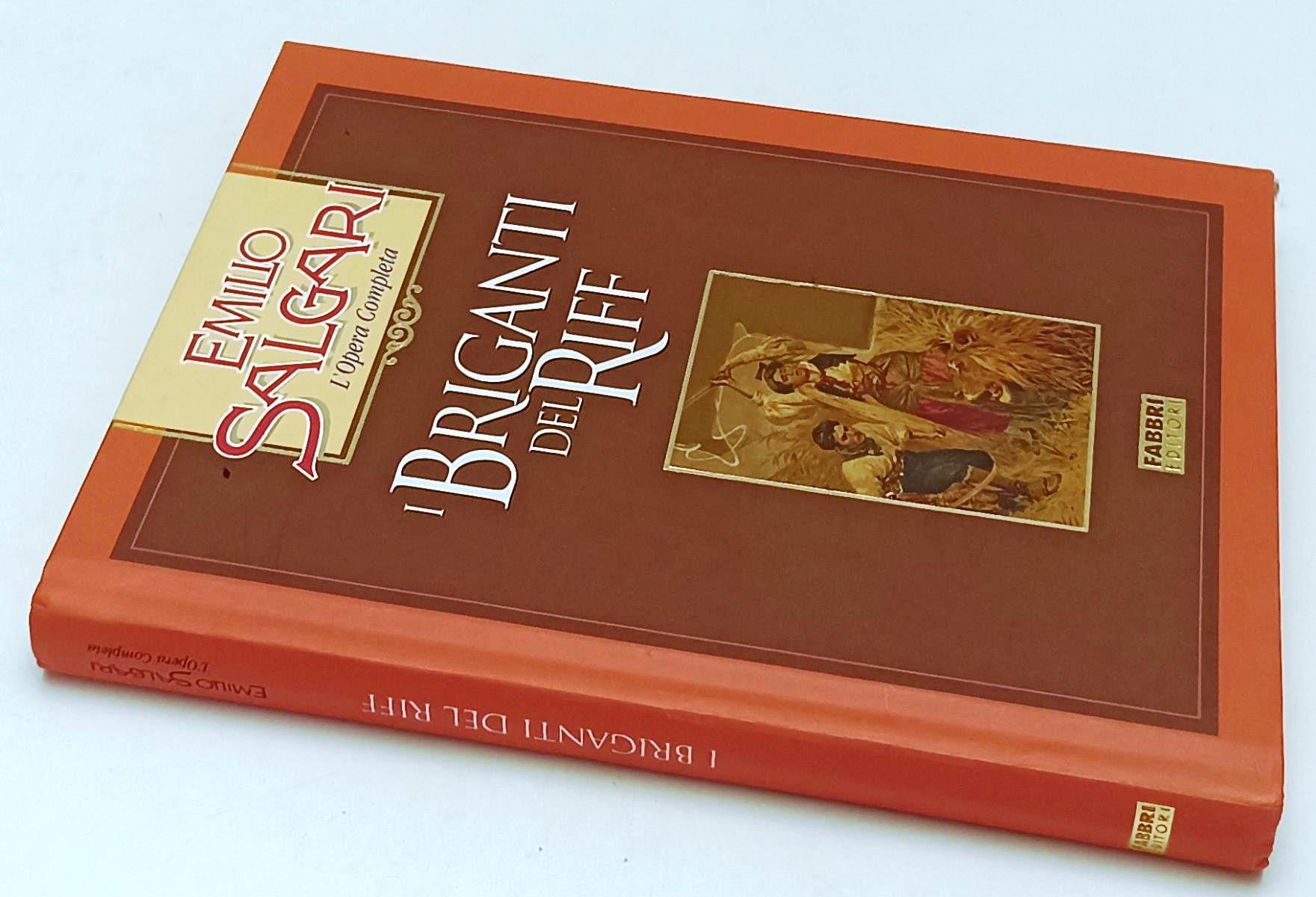 LN2- I BRIGANTI DEL RIFF - EMILIO SALGARI - FABBRI OPERA COMPLETA - C - JXS245