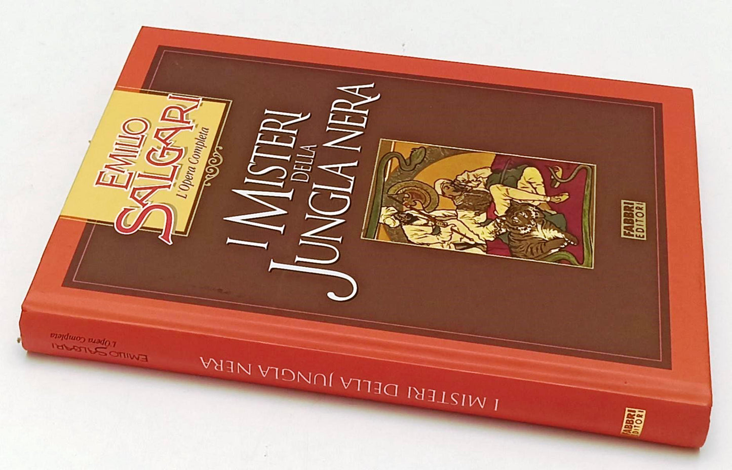 LN2- I MISTERI DELLA JUNGLA NERA - SALGARI - FABBRI OPERA COMPLETA - C - JXS245