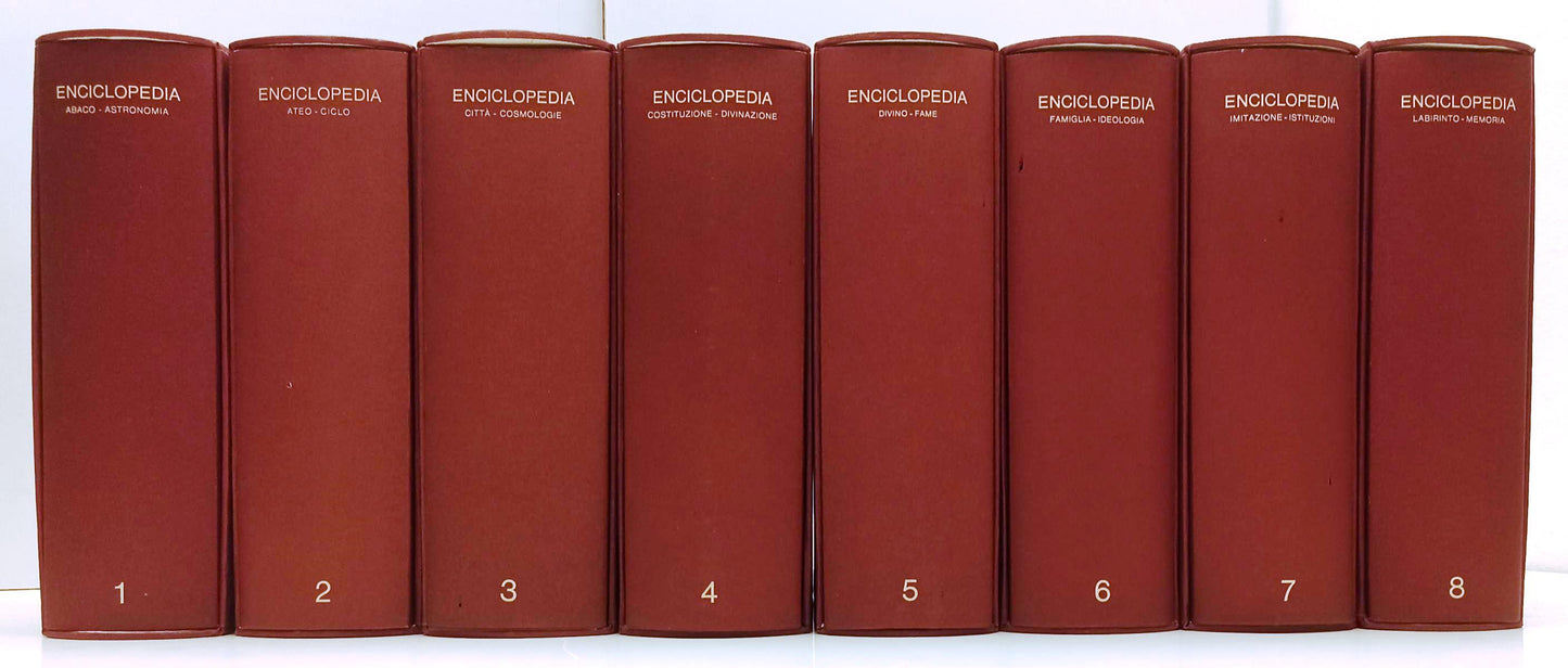 LZ- ENCICLOPEDIA EINAUDI 16 VOLUMI COMPLETA -- EINAUDI --- 1977/1984 - BLCG22