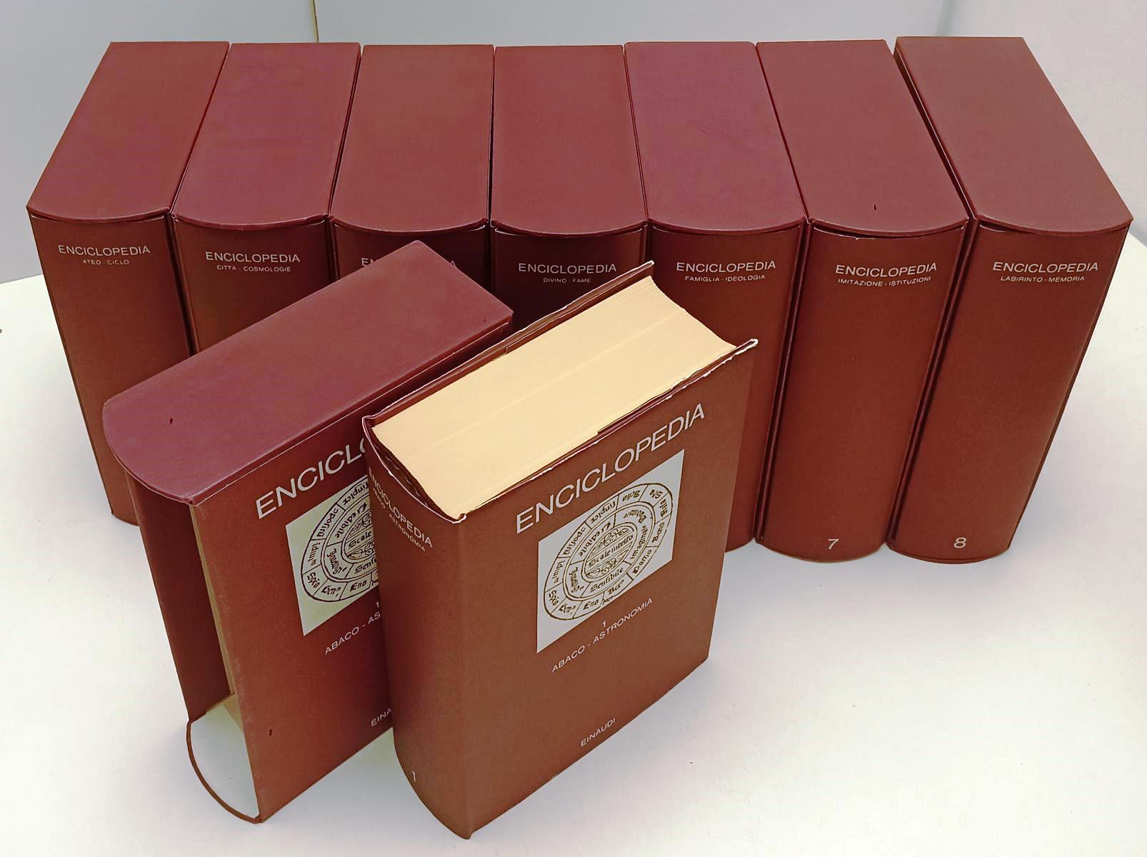 LZ- ENCICLOPEDIA EINAUDI 16 VOLUMI COMPLETA -- EINAUDI --- 1977/1984 - BLCG22