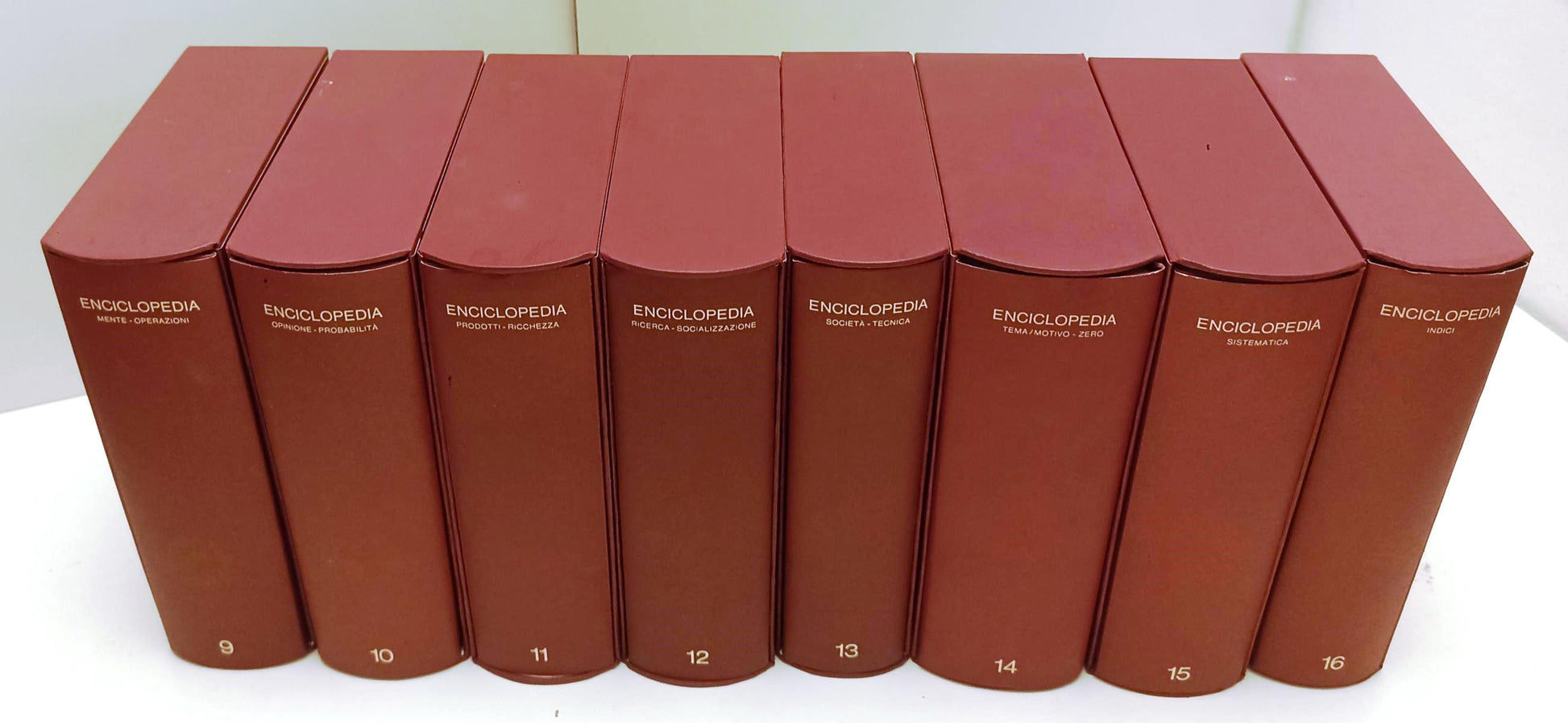 LZ- ENCICLOPEDIA EINAUDI 16 VOLUMI COMPLETA -- EINAUDI --- 1977/1984 - BLCG22