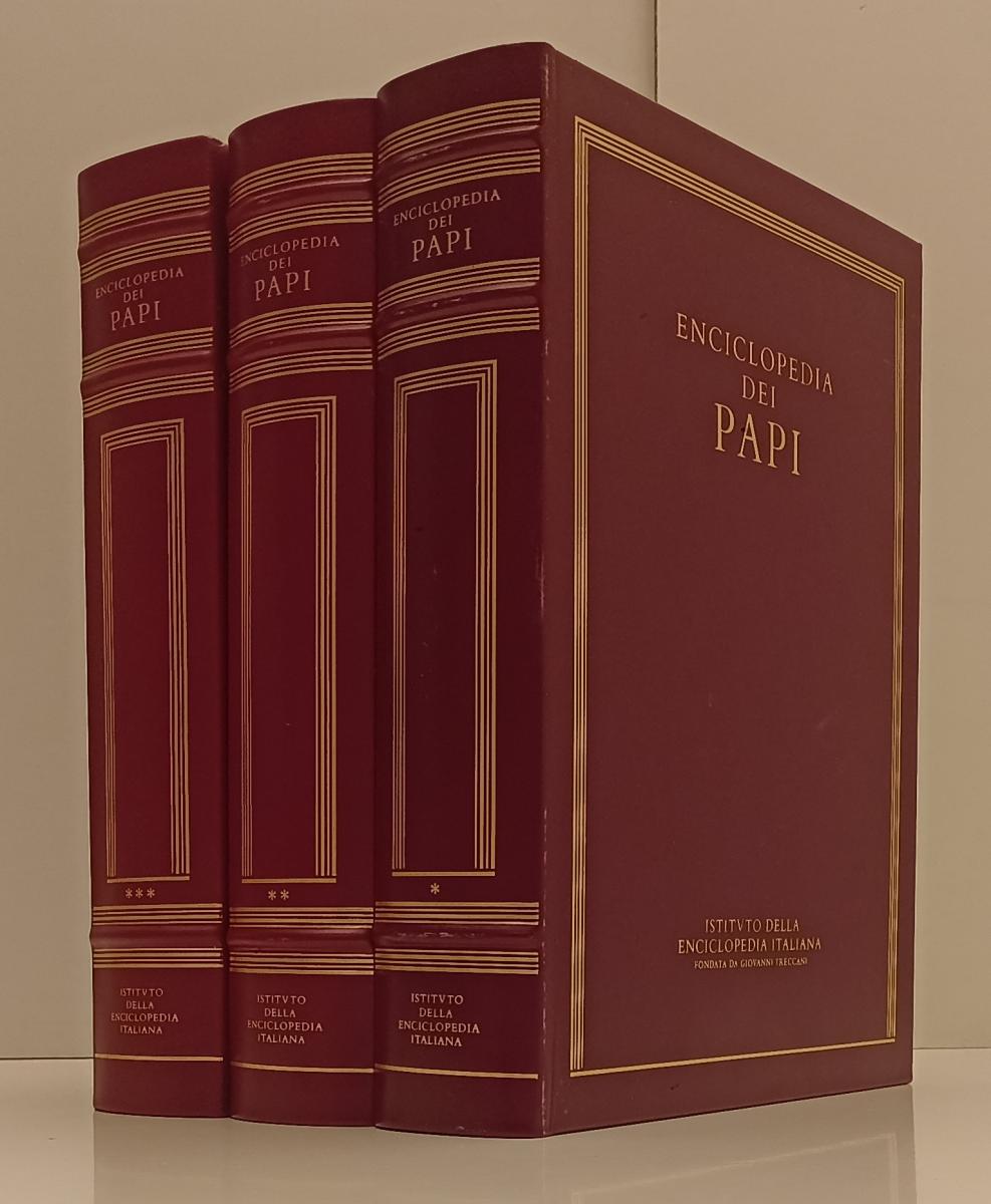 LZ- ENCICLOPEDIA DEI PAPI + ROMA ANTICA 4 VOLUMI -- TRECCANI --- 2000 - C- BLCG1