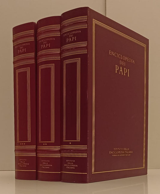 LZ- ENCICLOPEDIA DEI PAPI + ROMA ANTICA 4 VOLUMI -- TRECCANI --- 2000 - C- BLCG1
