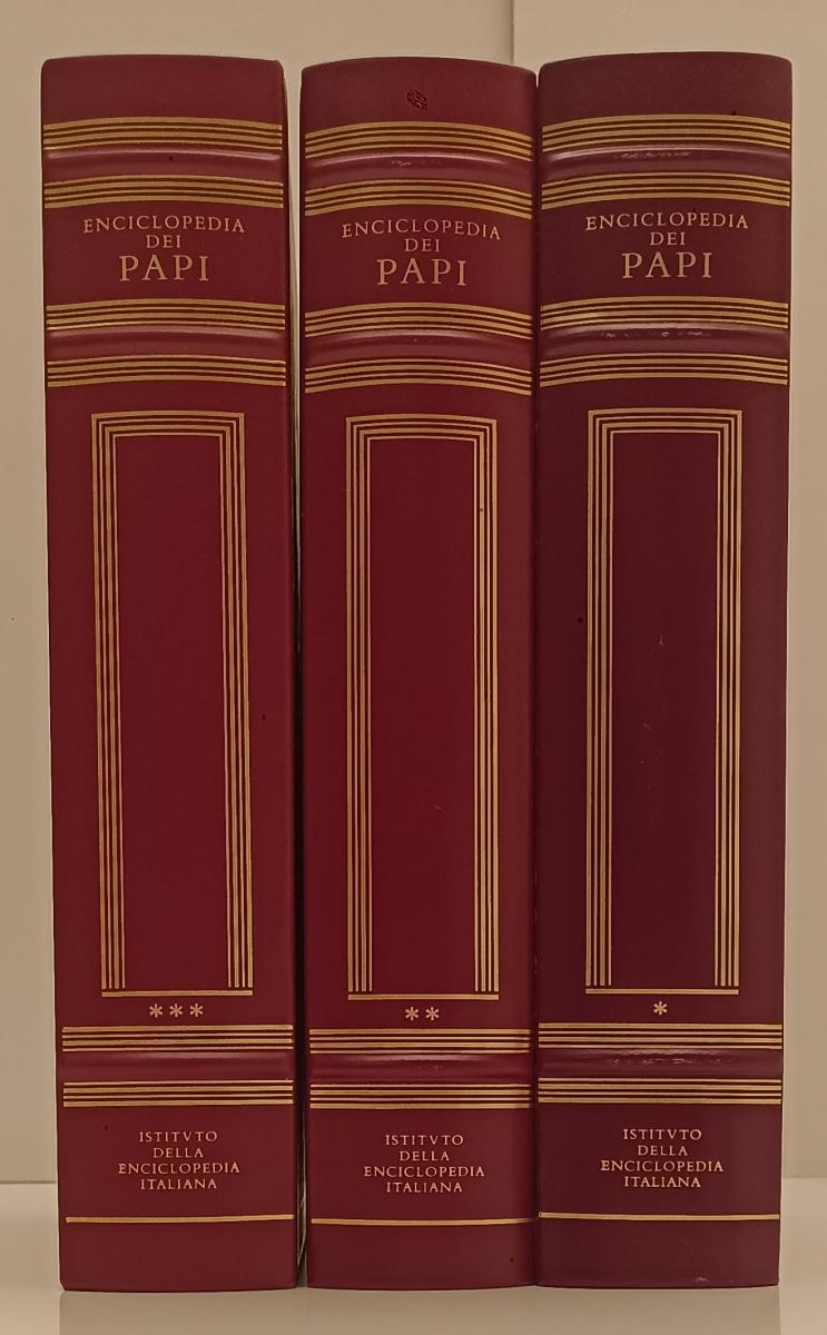LZ- ENCICLOPEDIA DEI PAPI + ROMA ANTICA 4 VOLUMI -- TRECCANI --- 2000 - C- BLCG1