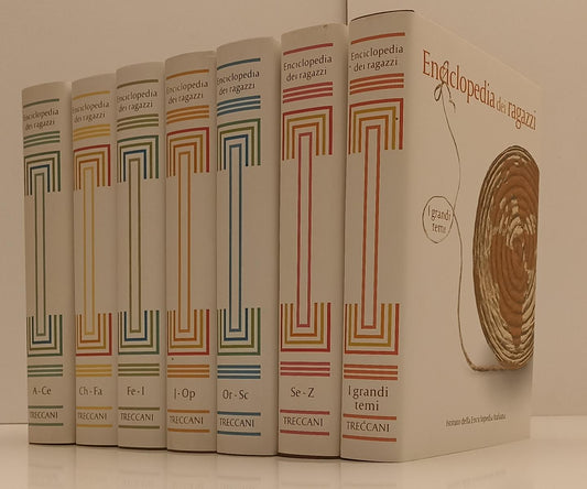 LZ- ENCICLOPEDIA DEI RAGAZZI VOLUMI 1/7 COMPLETA- TRECCANI- 2004/2006- C- BLCG19
